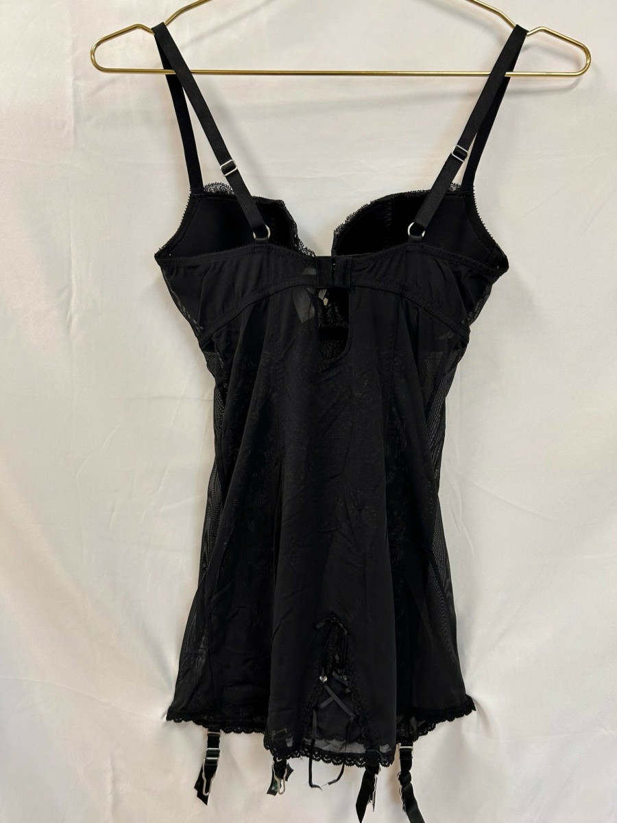 Clothing Vintage Items | Vintage: Victoria'S Secret B&W Corset Top