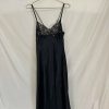 Clothing Vintage Items | Vintage: Victoria' S Secret 90' S Black Lace Slip Dress