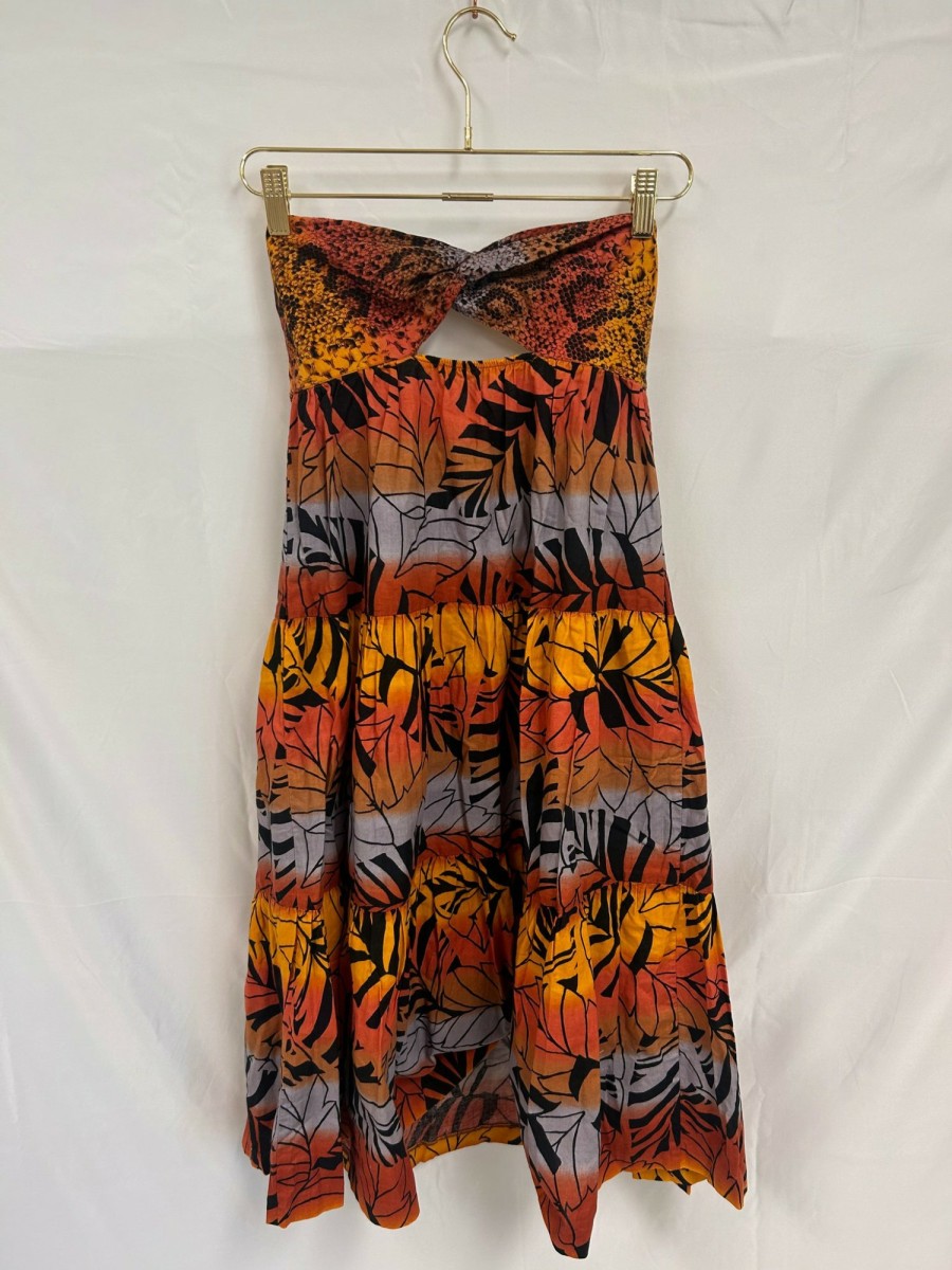 Clothing Vintage Items | Vintage: Patti Cappalli Vivid Sunset Hawaiian Dress