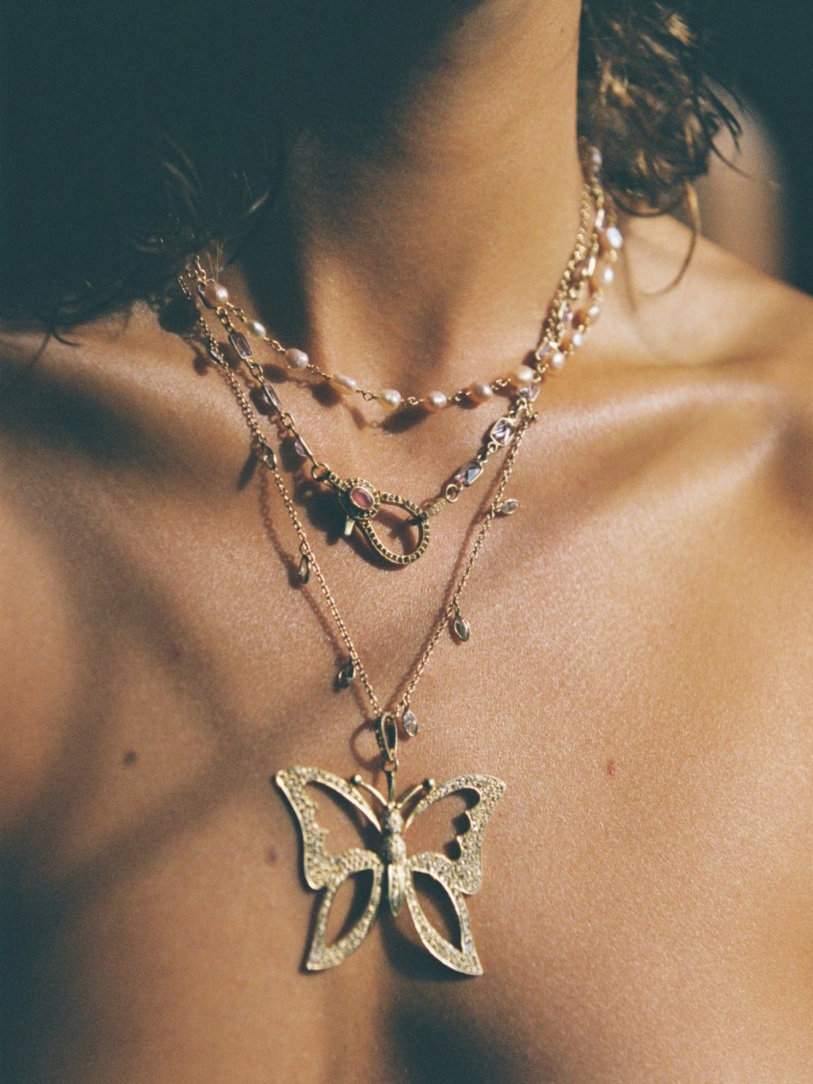 Jewelry Vanessa Mooney | The Elektra Clasp Necklace