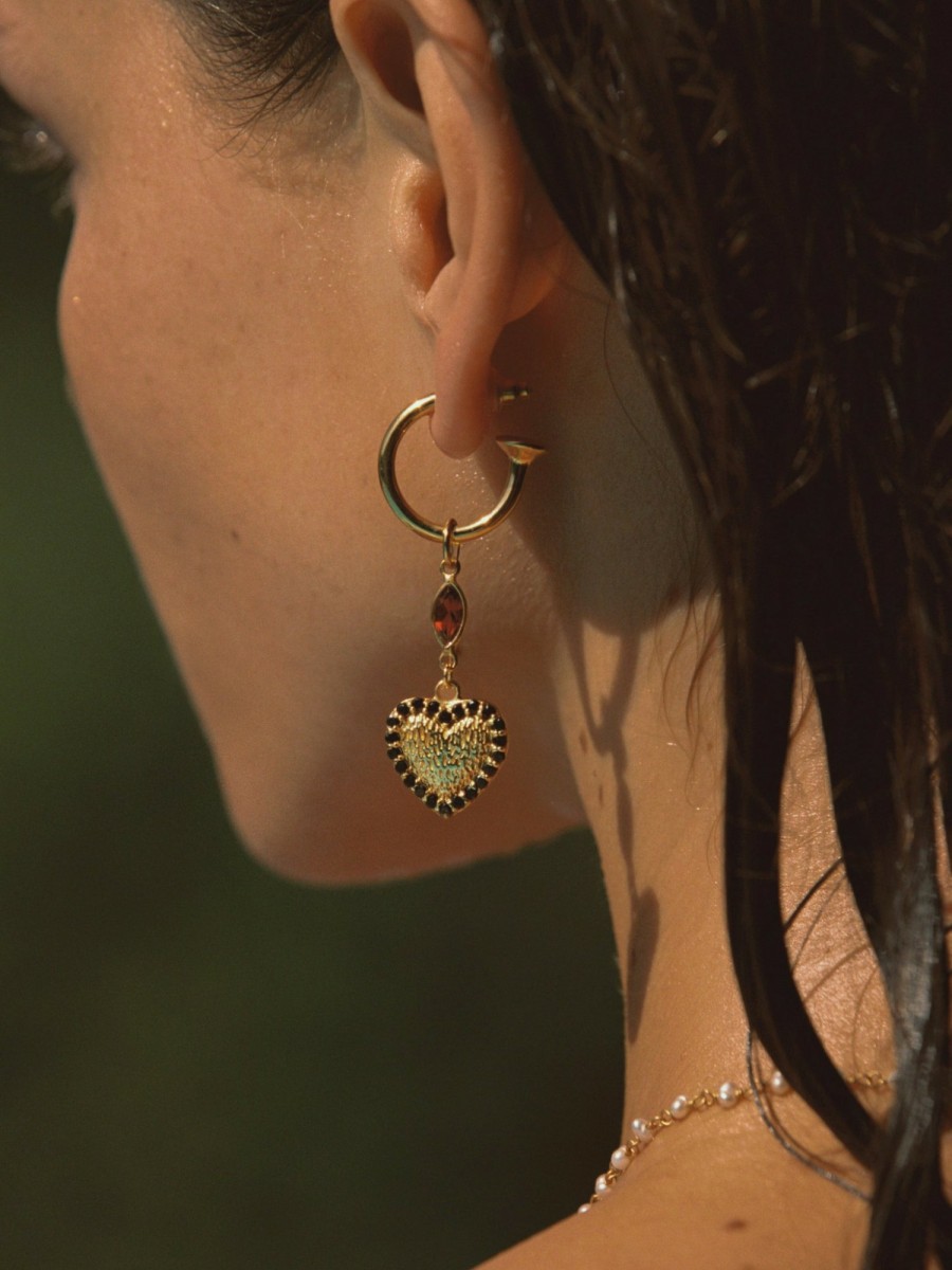 Jewelry Vanessa Mooney | The Runaway Heart Earrings