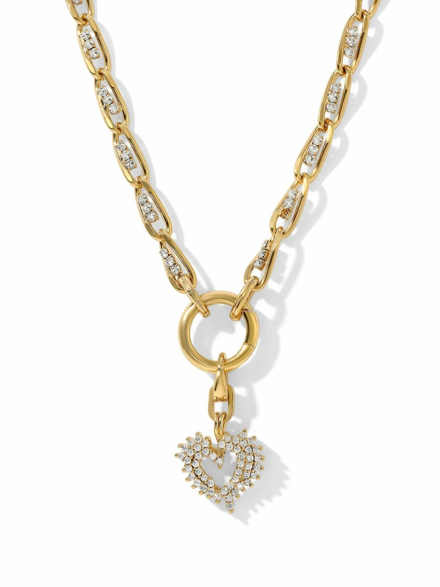 Jewelry Vanessa Mooney | The Bennett Heart Necklace