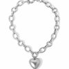 Jewelry Vanessa Mooney | The Penelope Heart Necklace - Silver