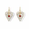 Jewelry Vanessa Mooney | The Core Heart Earrings