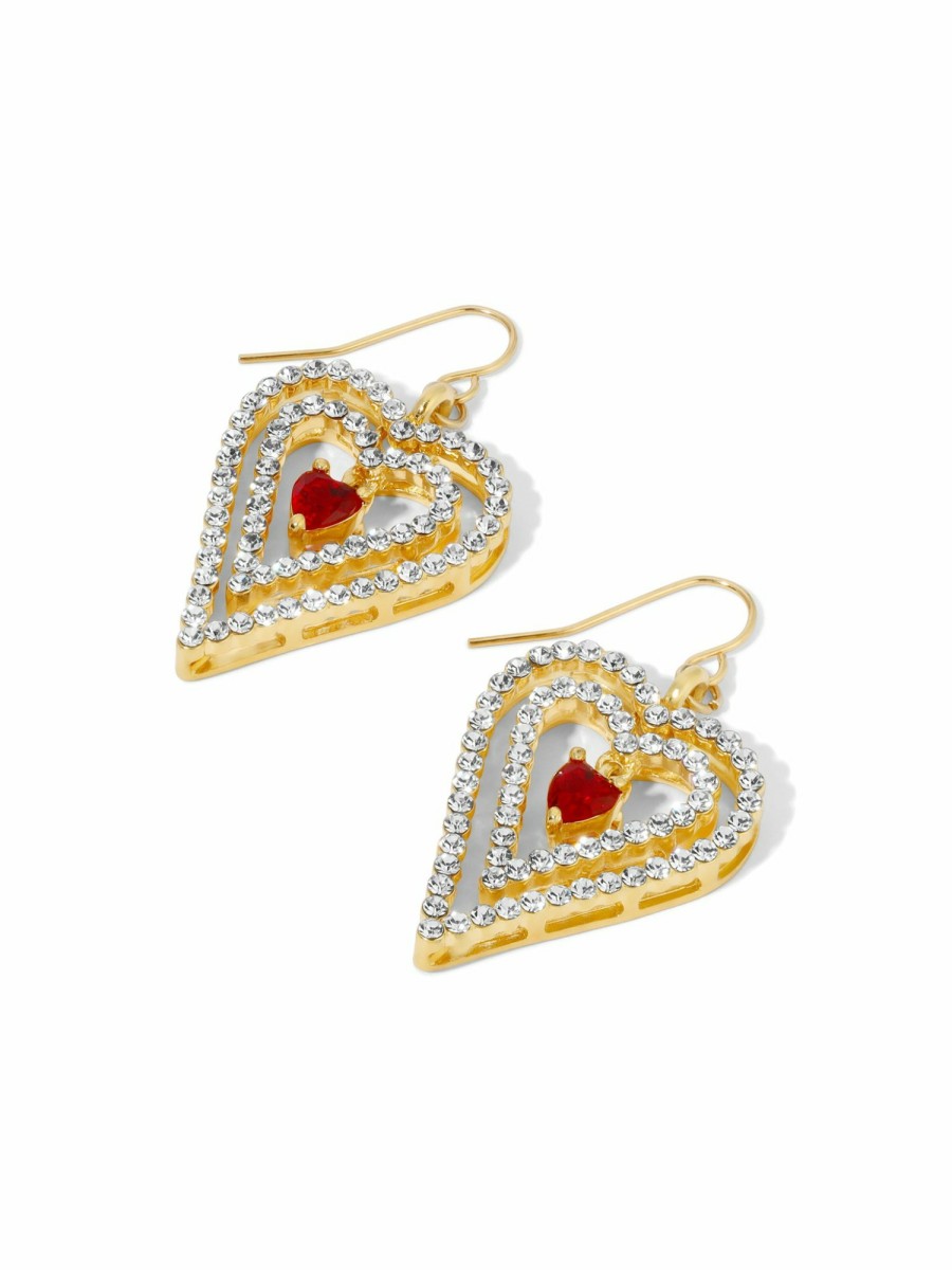 Jewelry Vanessa Mooney | The Core Heart Earrings