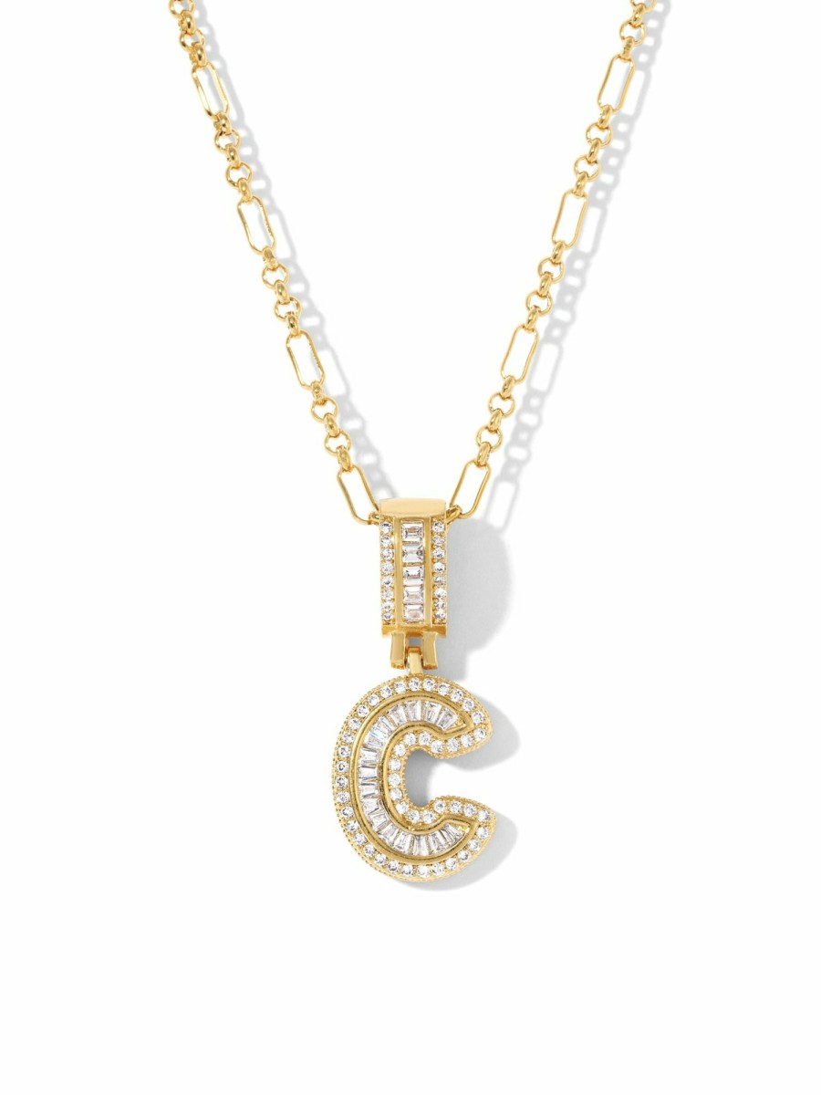 Jewelry Vanessa Mooney | The Evita Initial Necklace