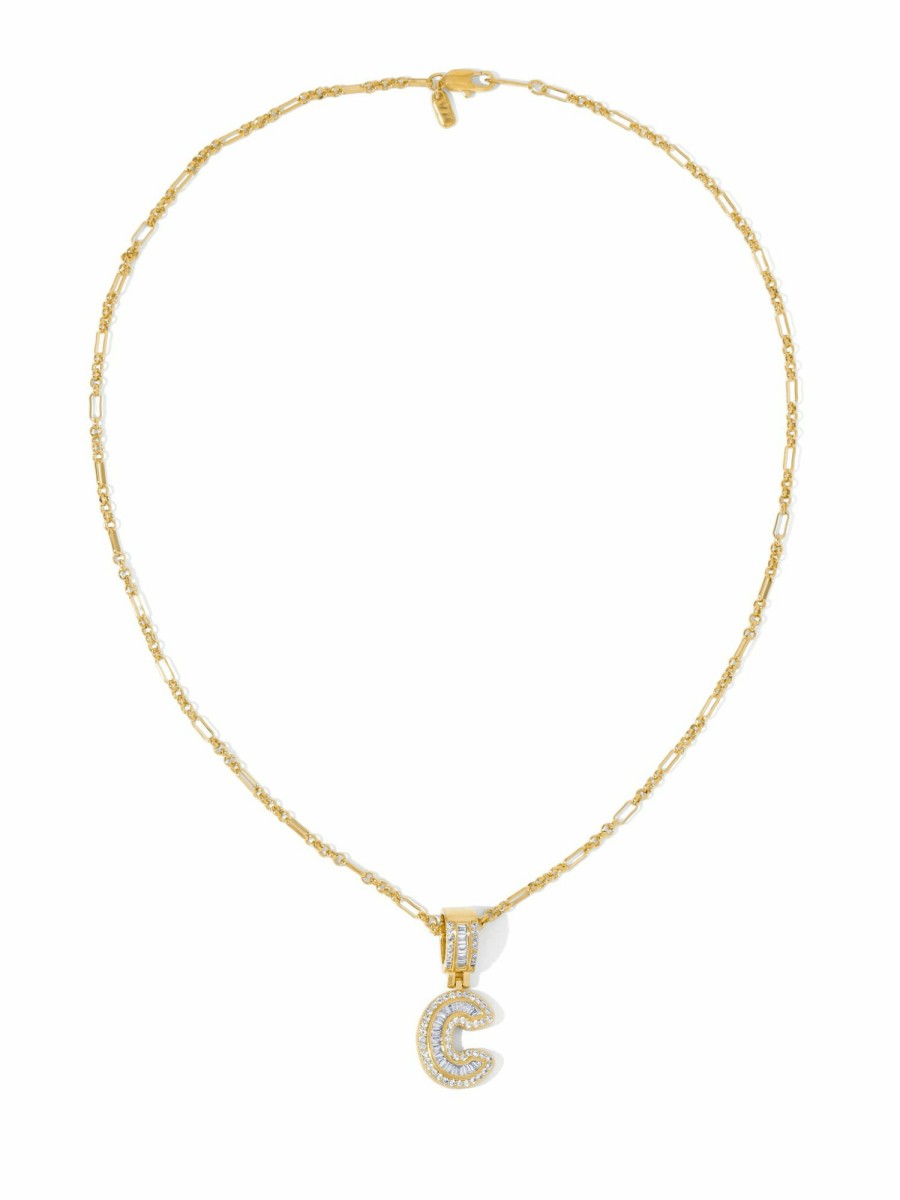 Jewelry Vanessa Mooney | The Evita Initial Necklace