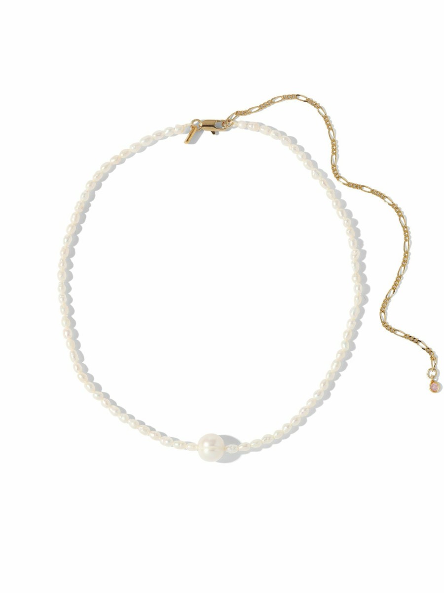 Jewelry Vanessa Mooney | The Fleur Pearl Choker