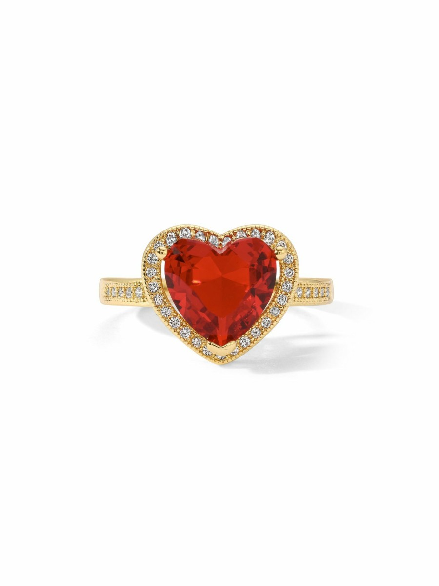 Jewelry Vanessa Mooney | The Cherry Heart Ring