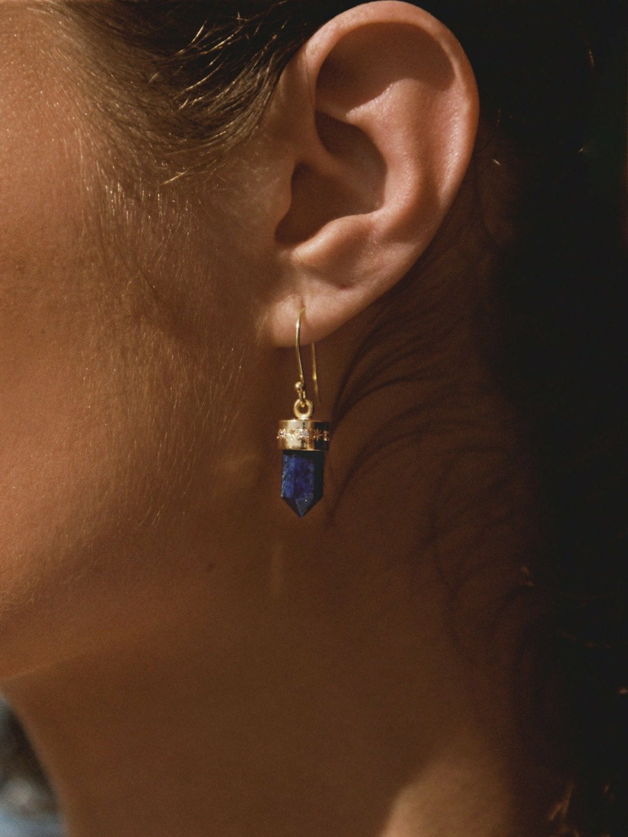 Jewelry Vanessa Mooney | The Alette Lapis Earrings