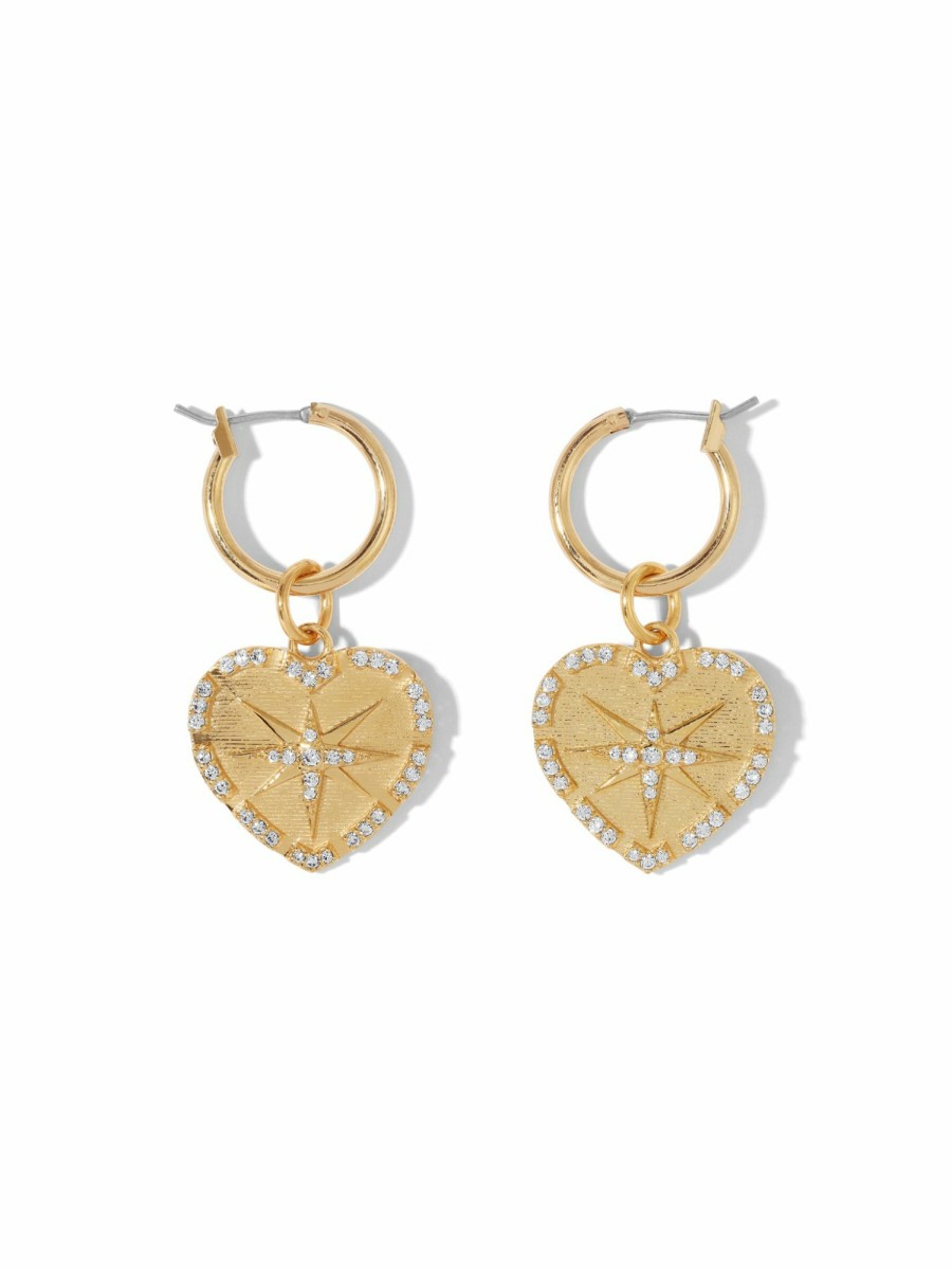 Jewelry Vanessa Mooney | The Esme Heart Earrings