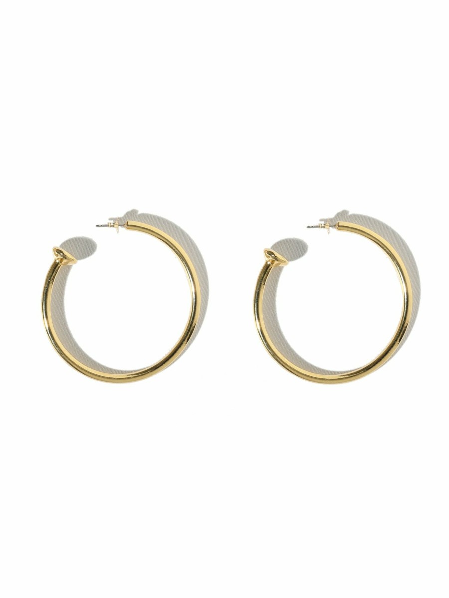 Jewelry Vanessa Mooney | The Large Cecilia Hoop Earrings