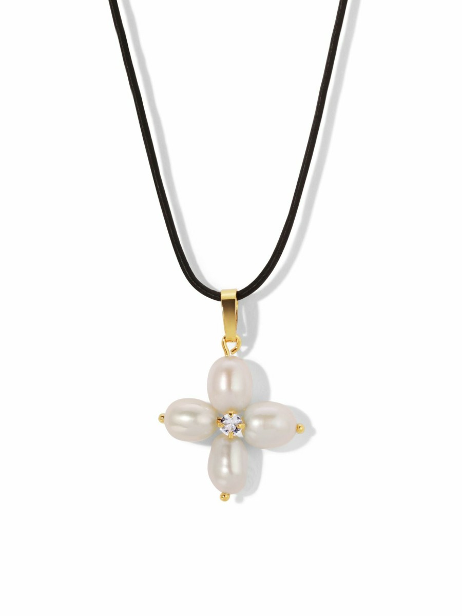 Jewelry Vanessa Mooney | The Laura Pearl Necklace