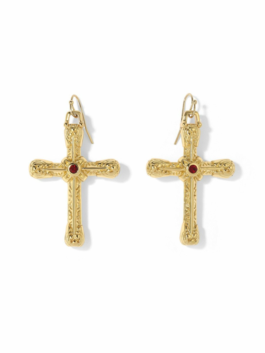 Jewelry Vanessa Mooney | The Nova Cross Earrings