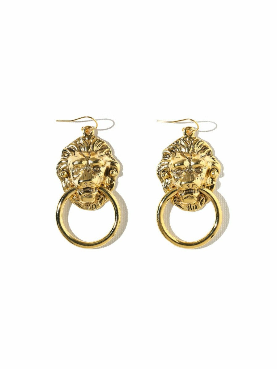 Jewelry Vanessa Mooney | The Vandal Door Knocker Earrings