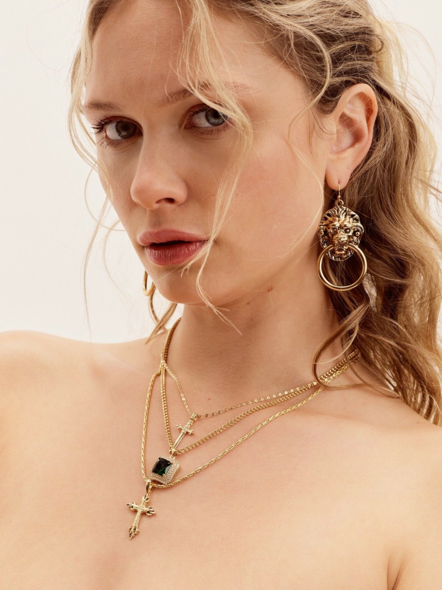 Jewelry Vanessa Mooney | The Vandal Door Knocker Earrings