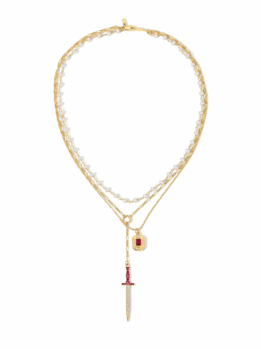 Jewelry Vanessa Mooney | The Alice Dagger Necklace