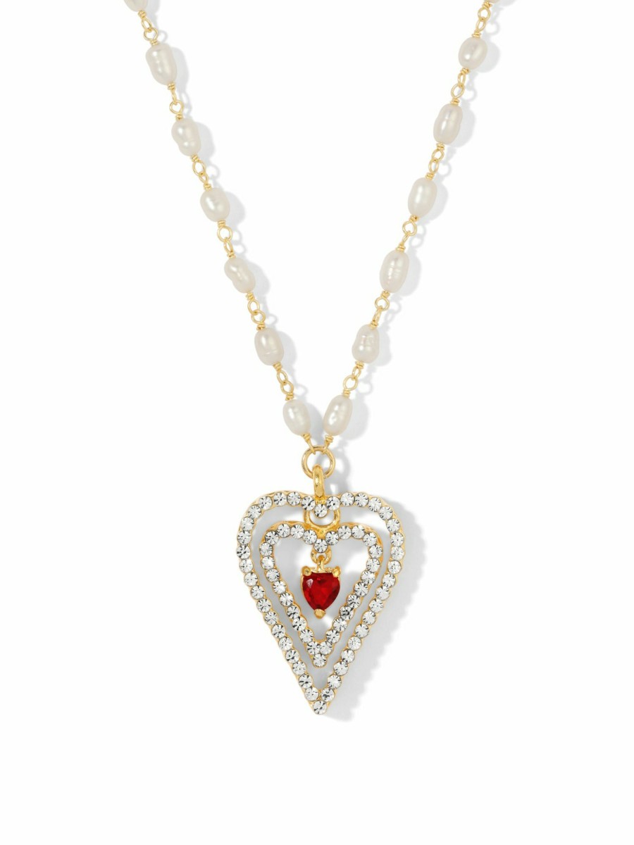 Jewelry Vanessa Mooney | The Core Heart Necklace