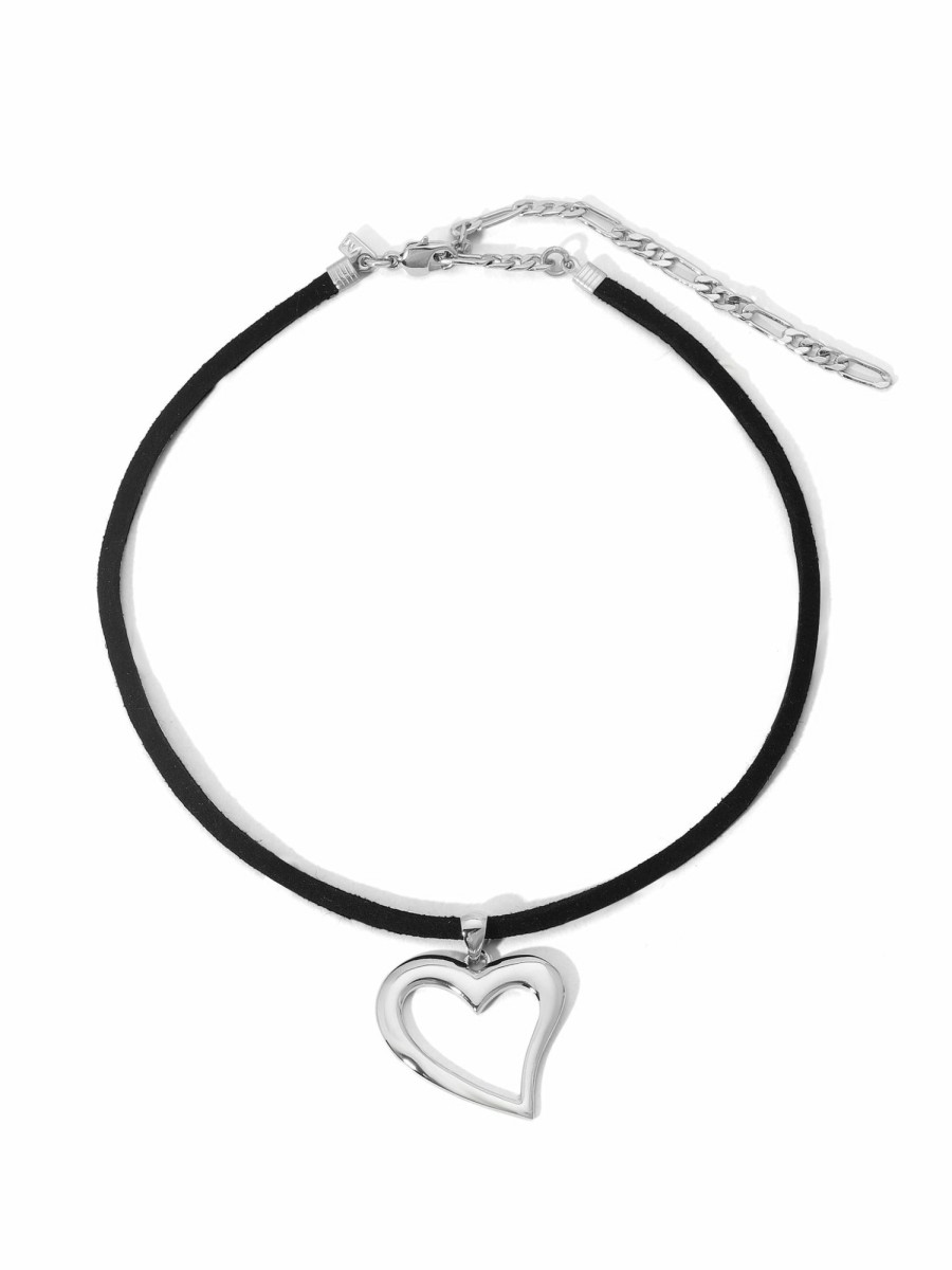 Jewelry Vanessa Mooney | The Cora Heart Choker