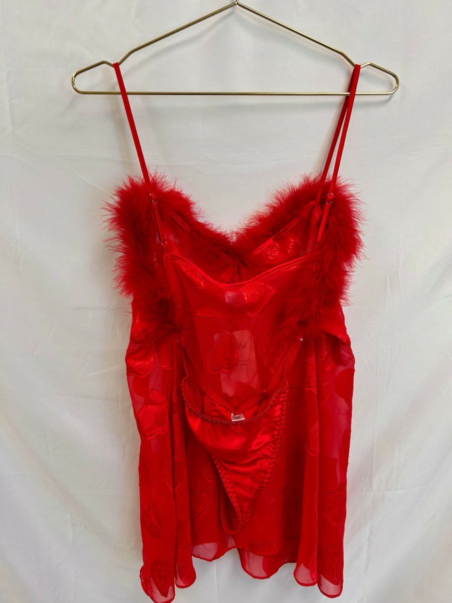 Clothing Vintage Items | Vintage: Cliche Valentine Boa Top