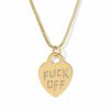 Jewelry Vanessa Mooney | The F*Ck Off Necklace