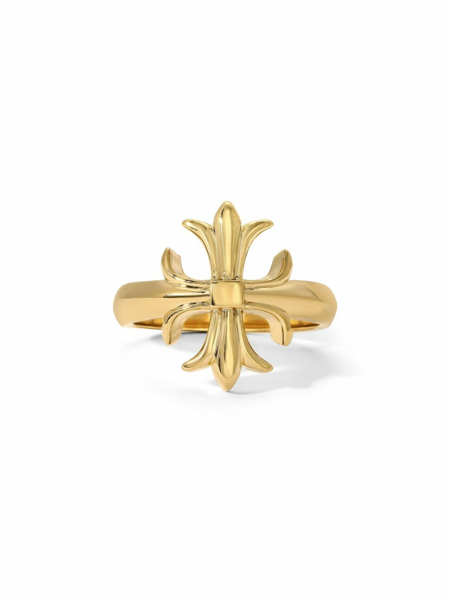 Jewelry Vanessa Mooney | The Fleur Cross Ring