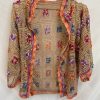 Clothing Vintage Items | Vintage: Fairweather Crochet Multi-Color Cardigan