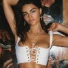 Clothing Vanessa Mooney | The Dahlia Bustier Top - White