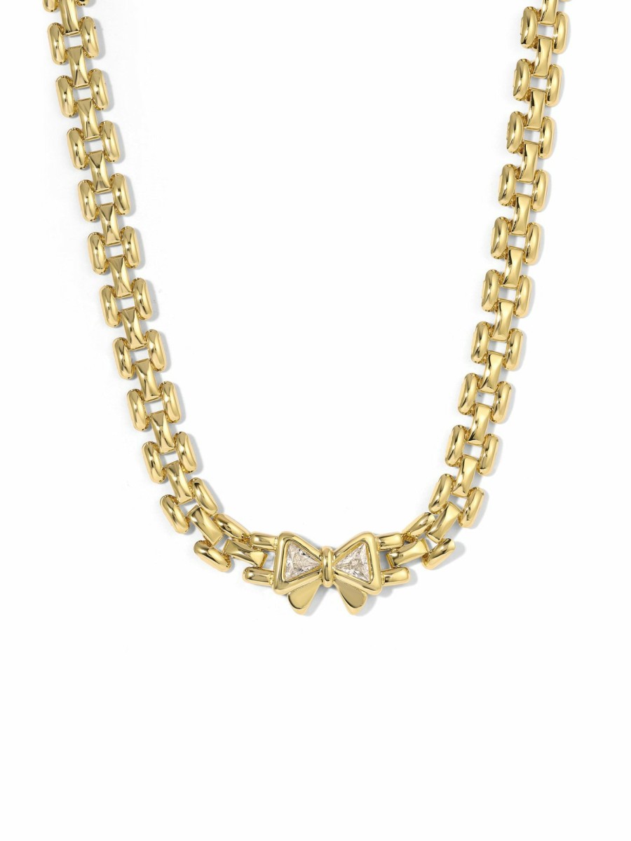 Jewelry Vanessa Mooney | The Marilyn Bow Necklace