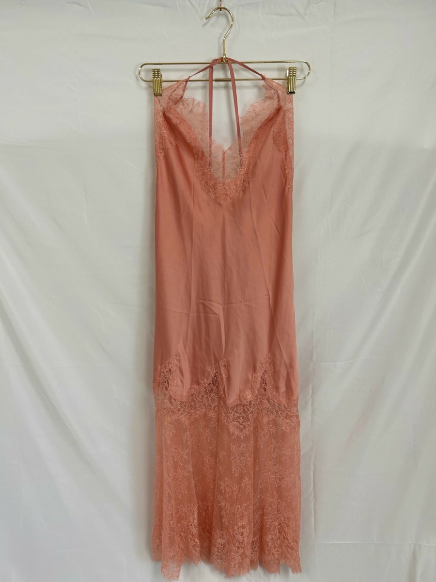 Clothing Vintage Items | Vintage: Victoria'S Secret Slinky Mesh Mini Slip Dress