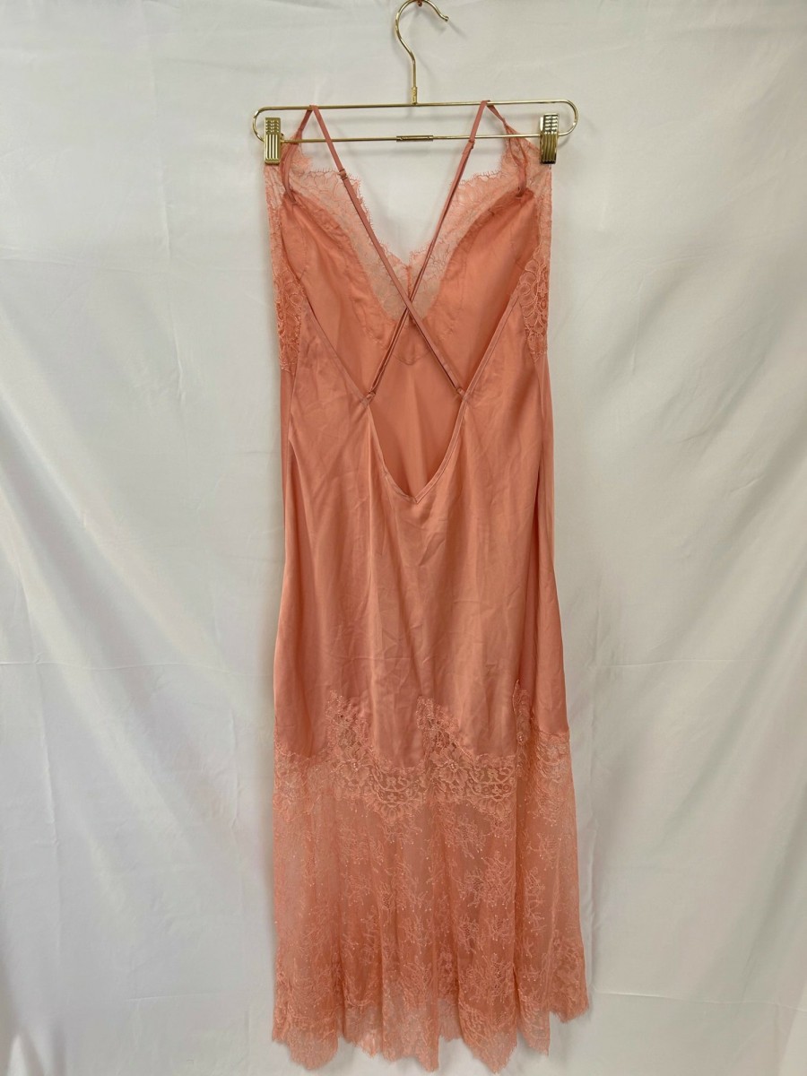 Clothing Vintage Items | Vintage: Victoria'S Secret Slinky Mesh Mini Slip Dress