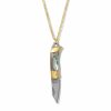 Jewelry Vanessa Mooney | The Pocket Knife Necklace - Abalone