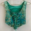 Clothing Vintage Items | Vintage: Vm Sample Green Corset Top