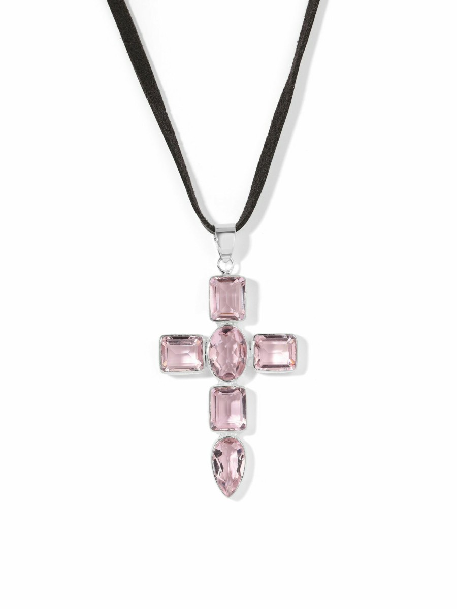 Jewelry Vanessa Mooney | The Ava Cross Choker