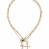 Jewelry Vanessa Mooney | The Ellis Cross Necklace