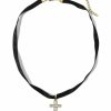 Jewelry Vanessa Mooney | The Crystalline Cross Choker