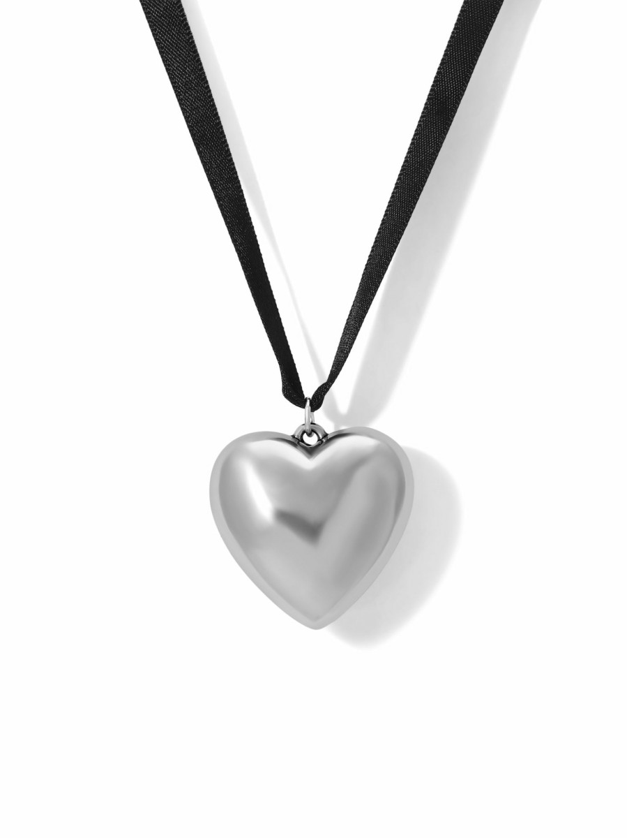 Jewelry Vanessa Mooney | The Holy Heart Choker - Silver