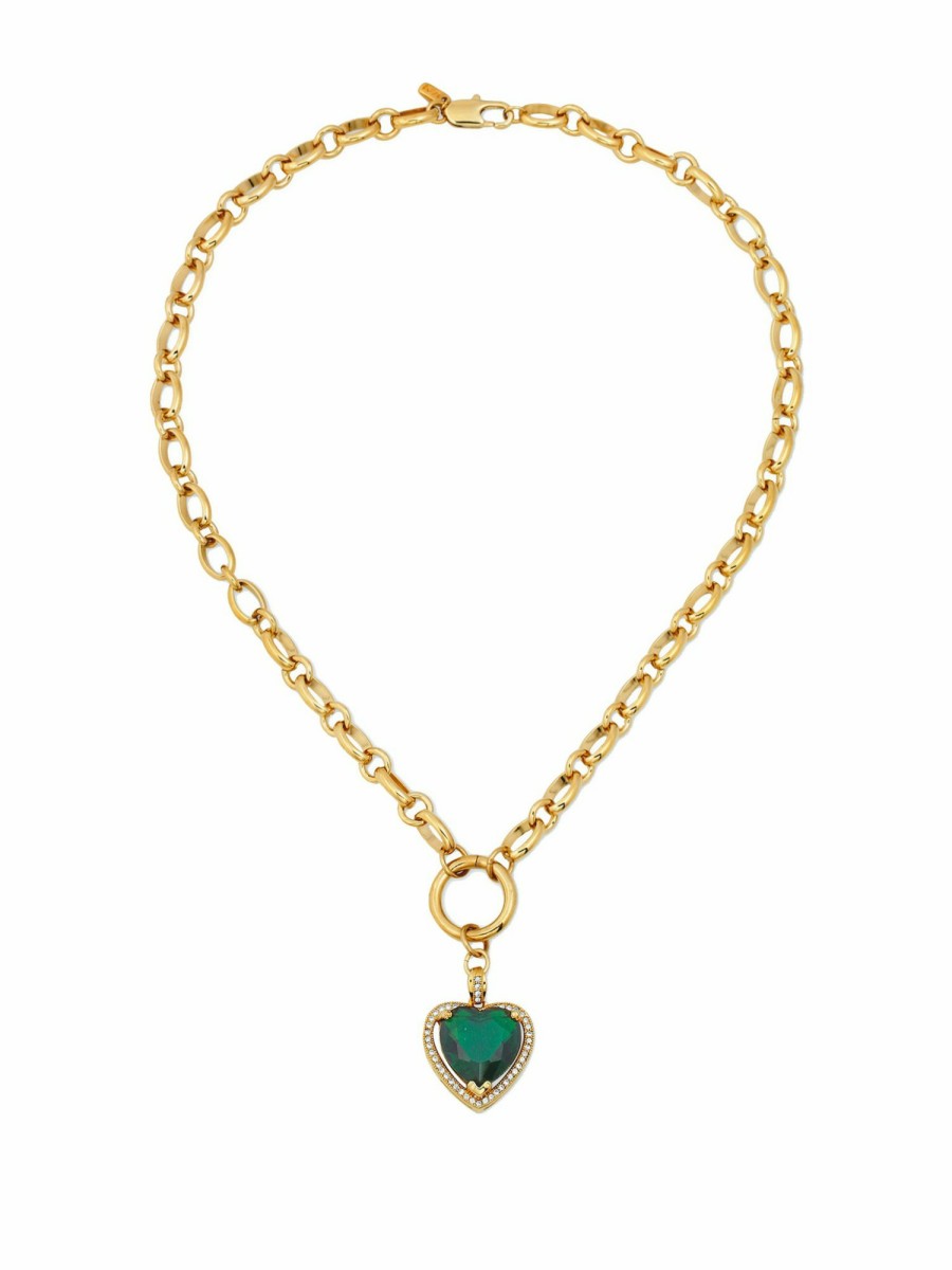 Jewelry Vanessa Mooney | The Julia Heart Necklace