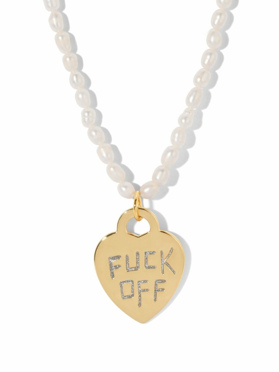 Jewelry Vanessa Mooney | The F*Ck Off Pearl Necklace