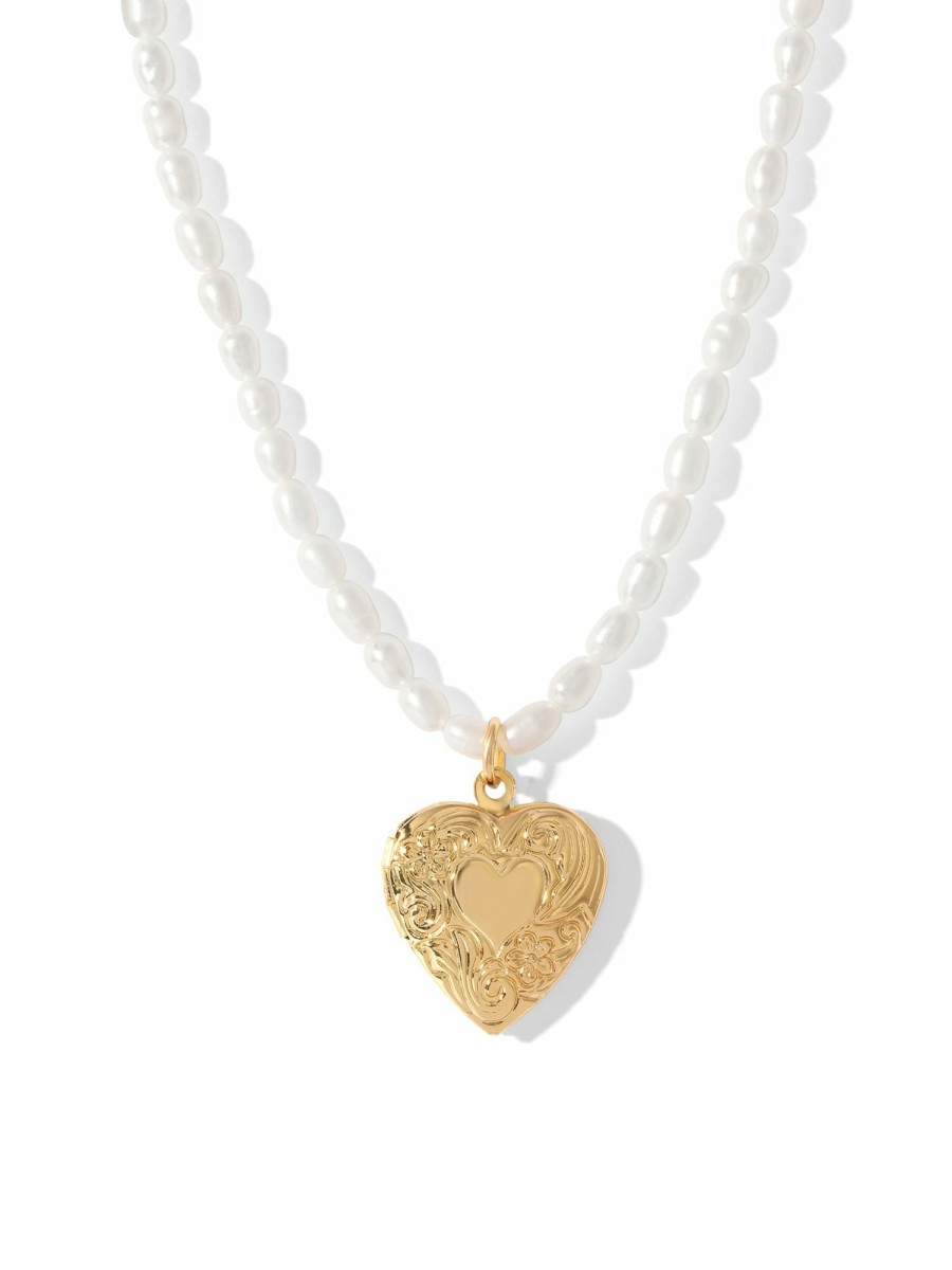 Jewelry Vanessa Mooney | The Madison Locket Necklace