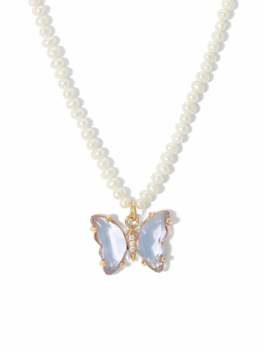 Jewelry Vanessa Mooney | The Haven Butterfly Necklace