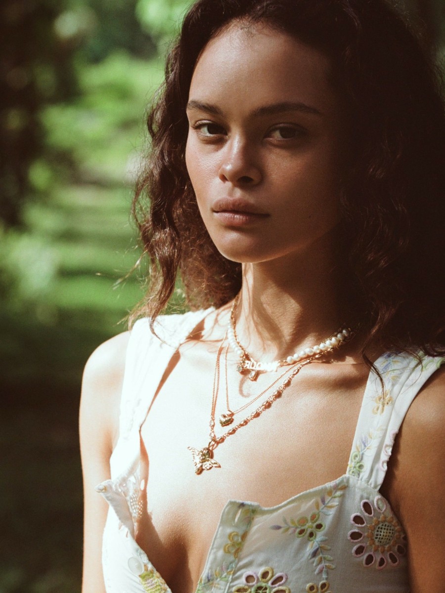 Jewelry Vanessa Mooney | The Cherub Layered Necklace