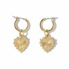 Jewelry Vanessa Mooney | The Sophia Heart Earrings