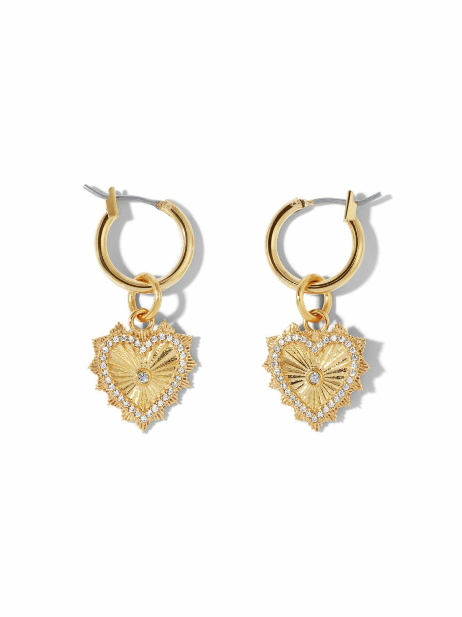 Jewelry Vanessa Mooney | The Sophia Heart Earrings