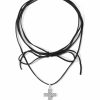 Jewelry Vanessa Mooney | The Candace Cross Choker