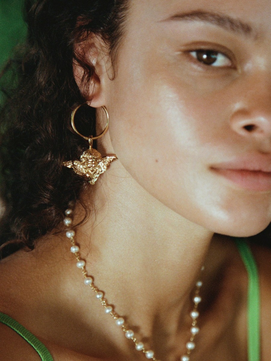 Jewelry Vanessa Mooney | The Cherub Charm Earrings