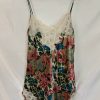 Clothing Vintage Items | Vintage: Victoria'S Secret Silky Rose Print & Lace Cami