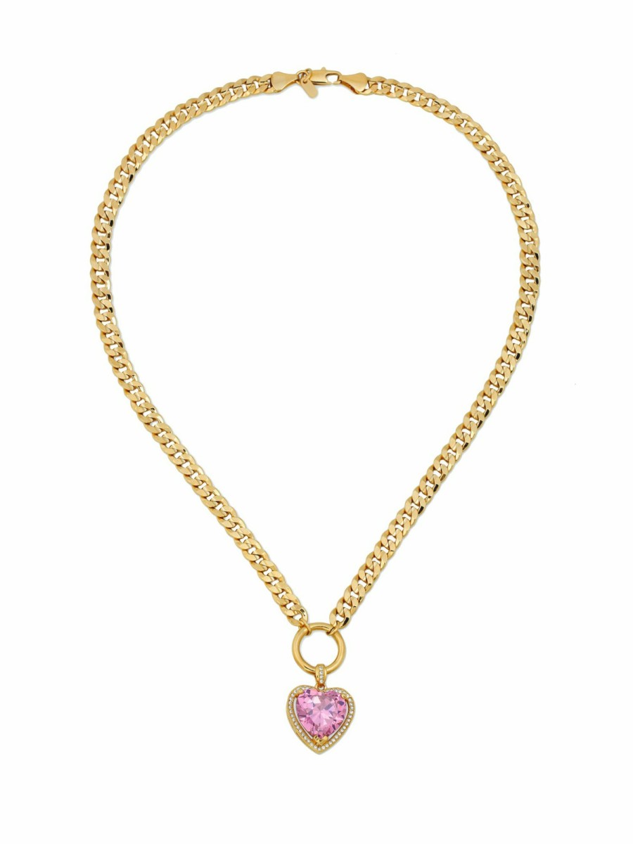 Jewelry Vanessa Mooney | The Jonna Heart Necklace