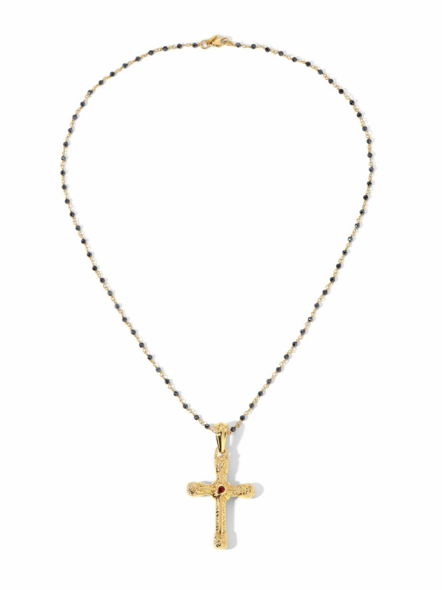 Jewelry Vanessa Mooney | The Nova Cross Necklace